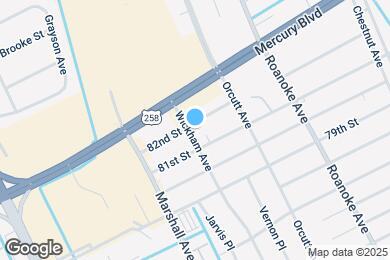 Map image of the property - 8104 Wickham Ave