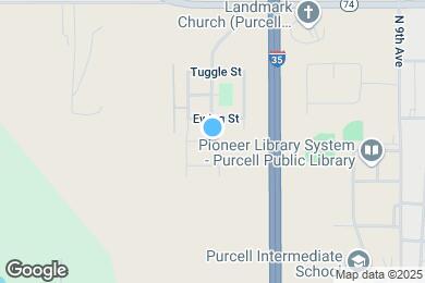 Map image of the property - 1220 S Brk Dr