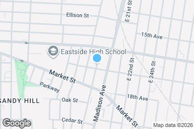 Map image of the property - 793 E 19th St
