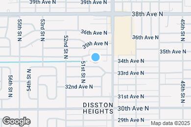 Map image of the property - 5025 33rd Terrace N