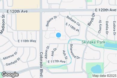 Map image of the property - 4200 E 119th Pl