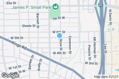 Map image of the property - 1474 Wilcox St
