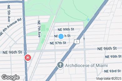 Map image of the property - 839 NE 97th St