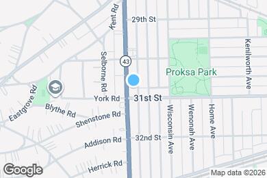Map image of the property - 3049 Harlem Ave
