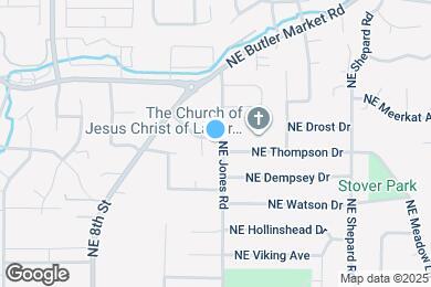 Map image of the property - 1103 Bennington Lane