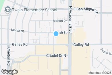 Map image of the property - 1017 Delaware Dr