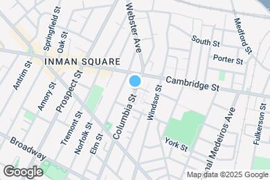 Map image of the property - 383 Columbia St