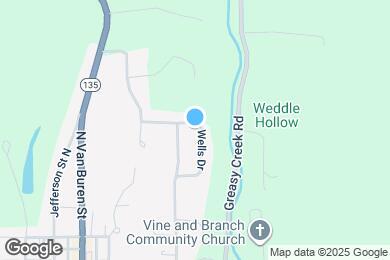 Map image of the property - 460 Wells Dr