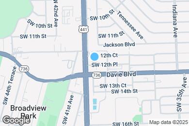 Map image of the property - 3971 SW 12th Pl