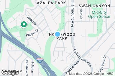 Map image of the property - 2424 Sumac Dr