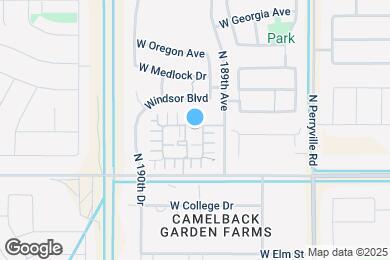 Map image of the property - 18933 W Reade Ave