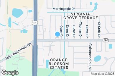 Map image of the property - 1701 Audrey Dr