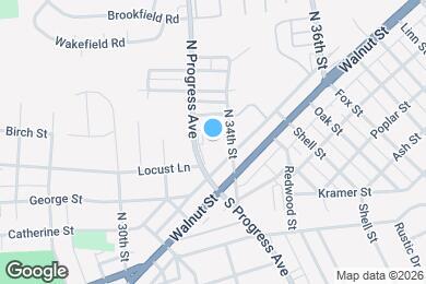 Map image of the property - 36 N 34th St