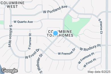 Map image of the property - 7179 S Webster St