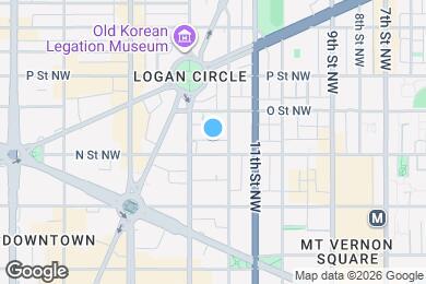 Map image of the property - 1201 N St NW