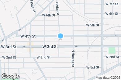 Map image of the property - 321 Cedar St