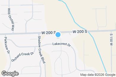 Map image of the property - 2880 Lakestream Dr
