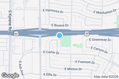 Map image of the property - 4501 S Forest Ave