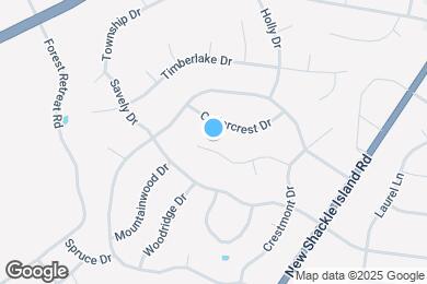 Map image of the property - 118 Cloverdale Ct