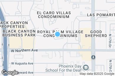 Map image of the property - 2121 W Royal Palm Rd