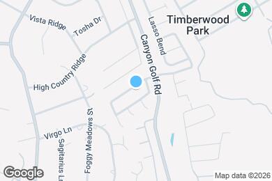 Map image of the property - 814 Silverado Way