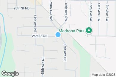 Map image of the property - 2401 66th Ave NE