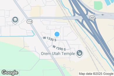 Map image of the property - 1319 S 1180 W