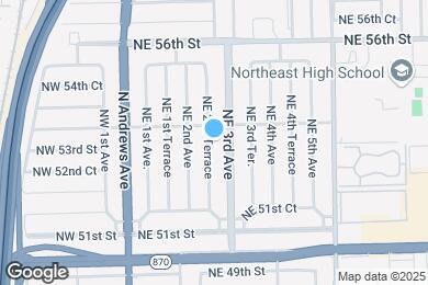 Map image of the property - 5308 NE 2nd Ter