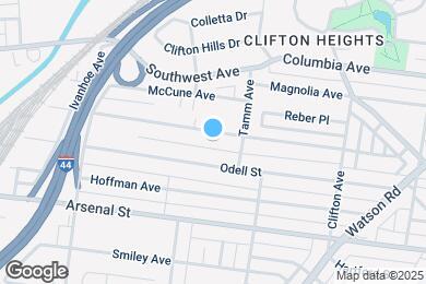 Map image of the property - 6450 Marmaduke Ave