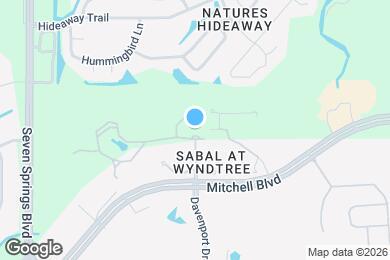 Map image of the property - Palms at Wyndtree Apartments