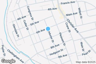 Map image of the property - 1066 Webster St