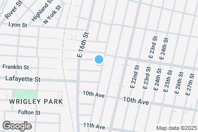 Map image of the property - 402 E 18th St