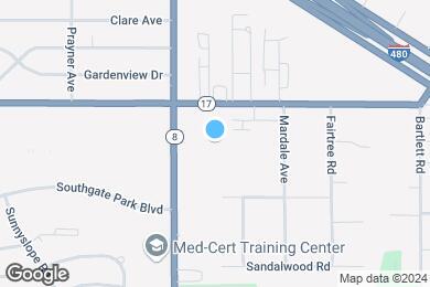 Map image of the property - Southgate Towers Apartments