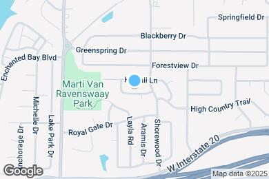 Map image of the property - 7015 Escondido Dr