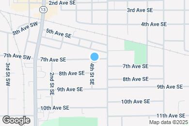 Map image of the property - 400 7th Ave SE