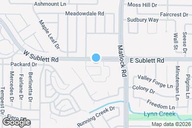 Map image of the property - 6422 Blue Trl