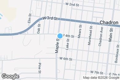 Map image of the property - 426 Maple St