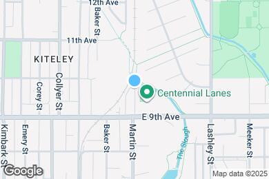 Map image of the property - 10 E 9th Ave