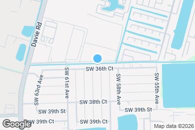 Map image of the property - 5909 SW 36th Ct