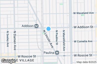 Map image of the property - 3542 N Hermitage Ave
