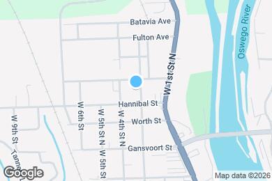 Map image of the property - 112 W 3rd St N