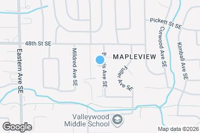 Map image of the property - 4875 Burgis Ave SE