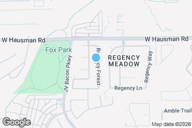 Map image of the property - 13215 Regency