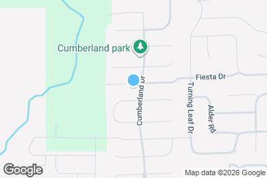 Map image of the property - 1319 Fiesta Dr