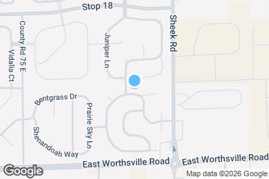Map image of the property - 1106 Central Park Blvd N