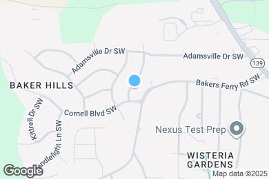 Map image of the property - 388 Woodstock Dr SW