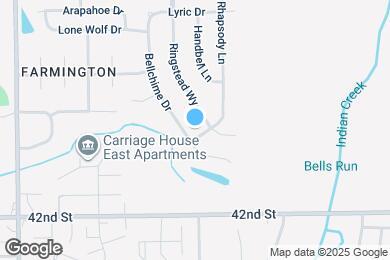 Map image of the property - 4326 Rhapsody Ln