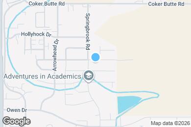 Map image of the property - 1836 Hondeleau Ln