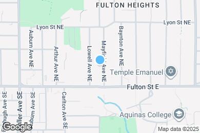 Map image of the property - 43 Mayfield Ave NE