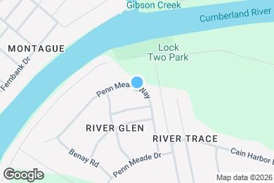 Map image of the property - 3159 Penn Meade Way